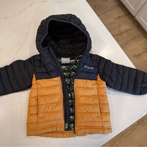 Columbia Toddler powder lite hooded jacket 2T